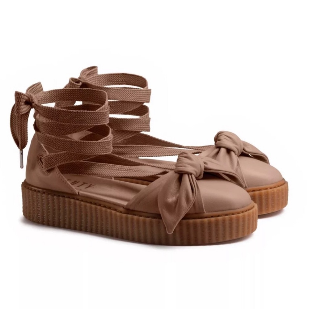 COPY - NEW PUMA FENTY Rihanna BOW CREEPER SANDALS, sz 6